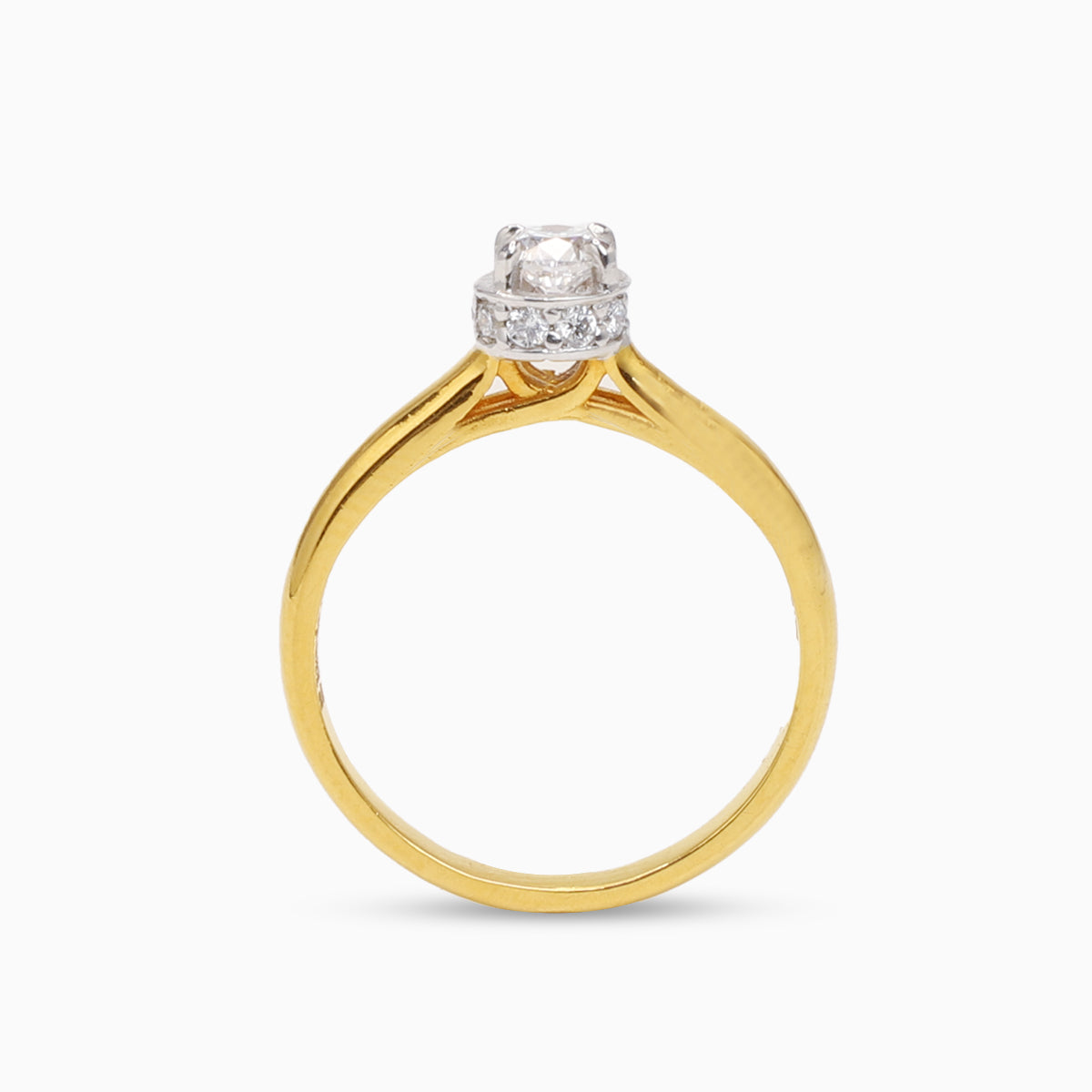 Solitaire Bezel Ring