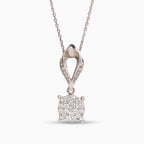 နှစ်ထပ်ခြယ်လေးထောင့်စိန် | One Pendant