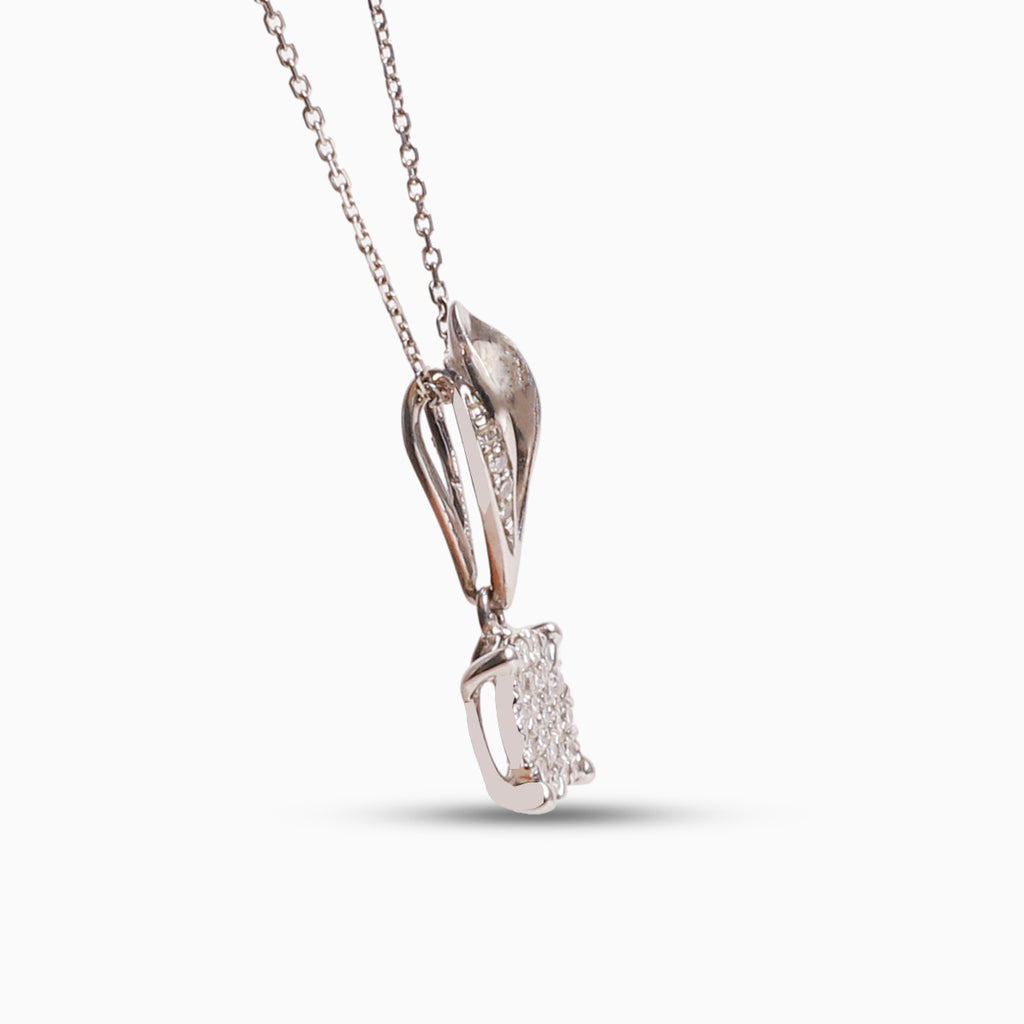 နှစ်ထပ်ခြယ်လေးထောင့်စိန် | One Pendant